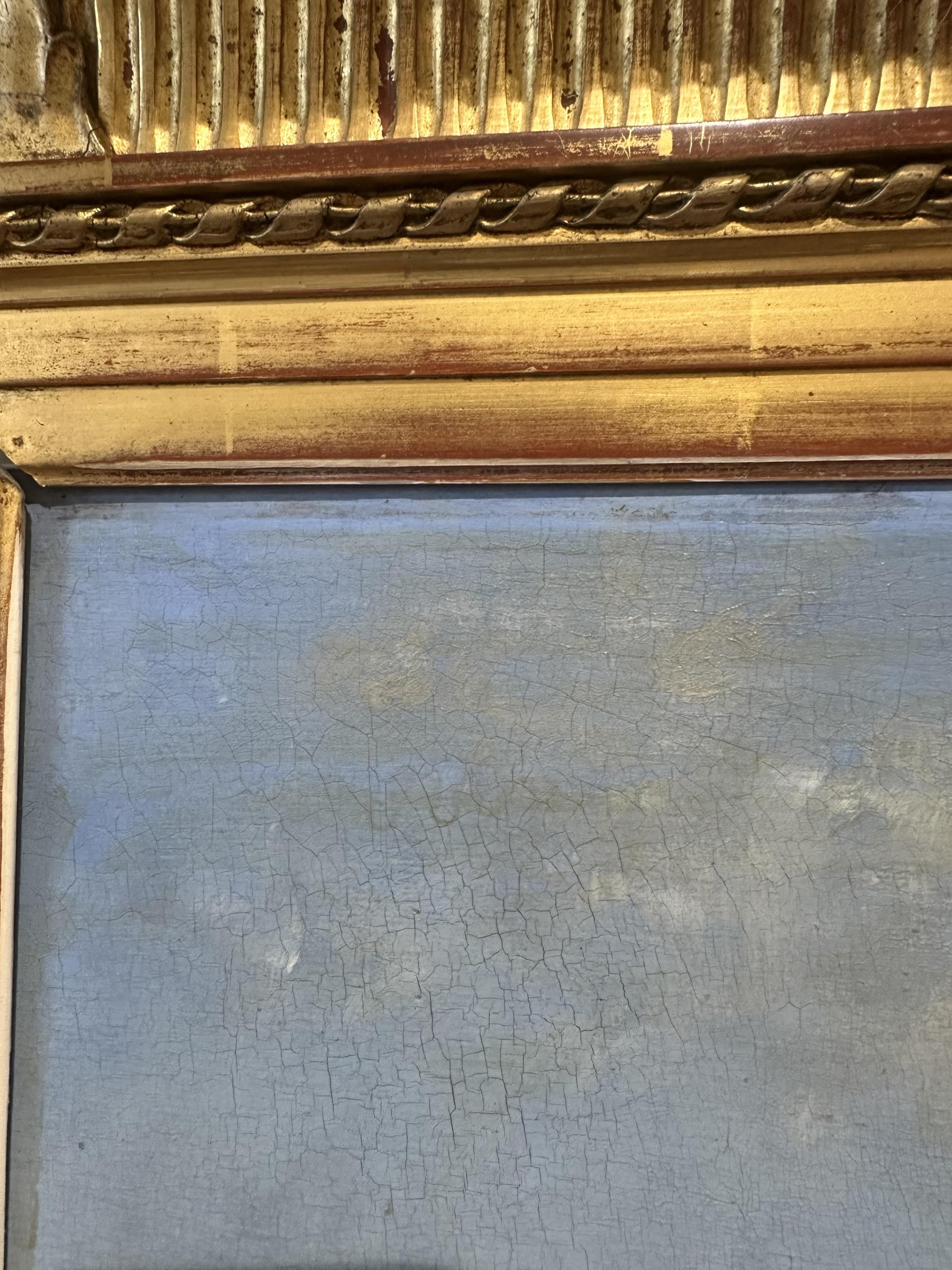 Victor-Pierre Huguet, French 1835-1902, Orientalist scene with Arabs on horseback